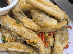 椒盐九肚鱼-凤城康记饭店