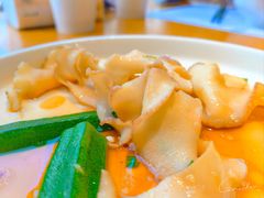 秋葵浸螺片-宋小谨·泉州菜(西沙湾店)