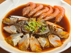 十八斩红膏蟹拼红虾-原製原味(普陀山磐龙店)