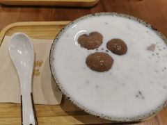 椰汁西米露汤圆-古乡居甜品(大信店)