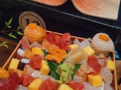 杂锦鱼生海胆锦盒-鸟山鸣·日料食堂(王府井店)