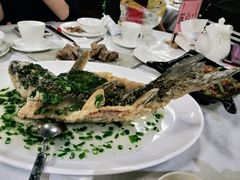 特色葱油飞鱼-岭南海晏楼(滨江东总店)