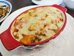 马苏里拉芝士焗猪扒饭-标记Jane's kitchen(平桥直街店)