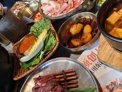 -草家酱蟹炭火烤肉店(珲春南路一店)