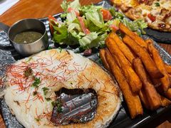 香煎法国银鳕鱼Frenchsilvercod-澳骄 Aussie Kitchen·手工披萨·西餐(国大店)
