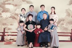-时光纪亲子全家福照相馆(静安店母女写真父母纪念照)