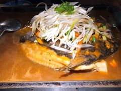 酱香烤鱼-探鱼·鲜青椒爽麻烤鱼(广州花都来又来店)