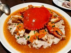 和乐蟹蒸手剁肉饼-广州文华东方酒店·江-由辉师傅主理