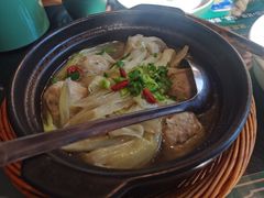 蒲菜肉圆-武庄主特色炒鸡(周恩来纪念馆店)