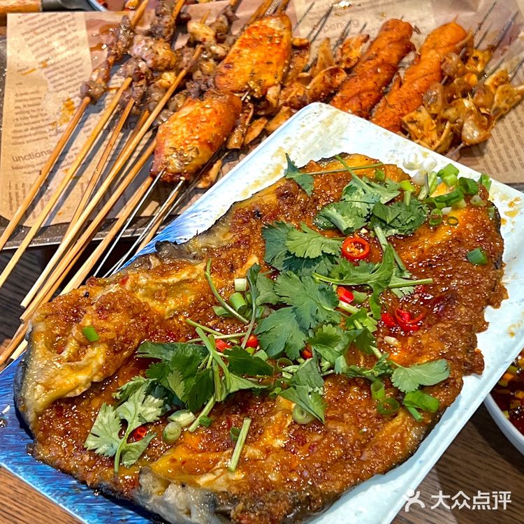 味道超好的锦州烧烤店！喝酒撸串好去处！- 锡纸鲶鱼