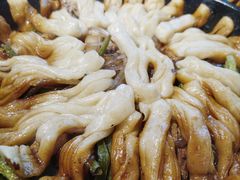 大公鸡粘卷子-华盛园卷子王农家菜水库鱼