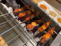 羊肉串-延边河坝烧烤串城(车公庙店)