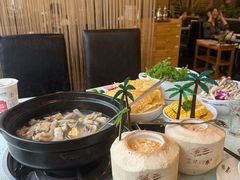 -烹然四季椰子鸡火锅(团结湖总店)