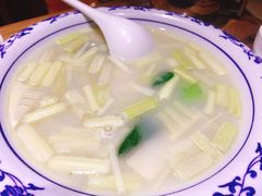 奶汤蒲菜-崔义清鲁菜馆(大明湖店)