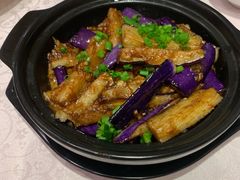 咸鱼茄子煲-便宜坊烤鸭店(甜水园店)