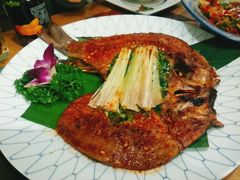 香茅草烤罗非鱼-紫滇源云南生态菜(丹凤街店)