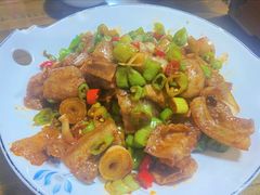 辣椒炒肉-董立兵烤鸭店(山大路店)