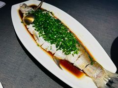 葱油白鱼-锦府园·新台州菜(合生汇店)