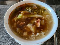 茄子肉沫面-JW万豪厨房餐厅·滨海草坪烧烤·海鲜·海景(三亚绿发山海天JW万豪酒店)