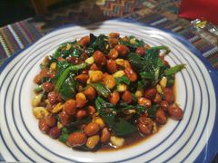 果仁菠菜-丝路疆味新疆喀什餐厅(保利广场对面金地太阳城店)