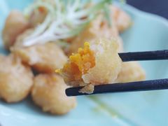 蛋黄芝士南瓜-柒园·三十年创意杭帮菜(龙湖滨江天街店)