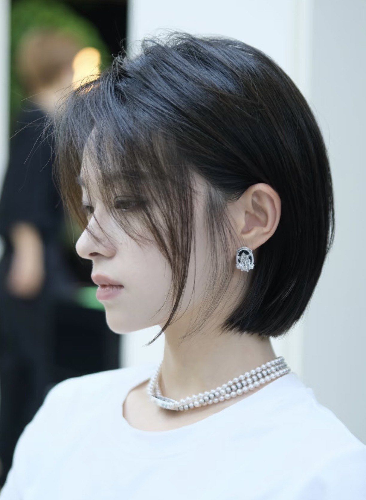 层次感的小短发