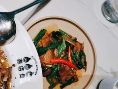 黑鸡枞菌炒肉-渔语鱼酸菜鱼新川菜(来福士店)