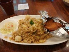海鲜炒饭+烤排-玛格萝妮比萨屋(四平店)
