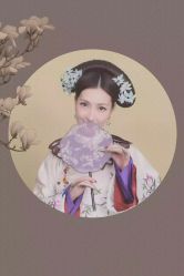 -后宫·古装汉服京剧儿童亲子全家福摄影