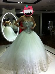 第二套主纱-韩国天使嫁衣婚纱礼服馆(上海旗舰店)