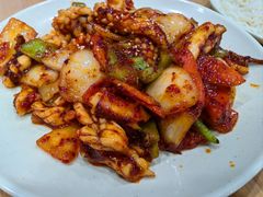 辣炒鱿鱼-贤花饭店(城阳店)