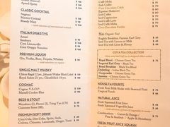 菜单-Cova Ristorante & Caffe(海港城店)