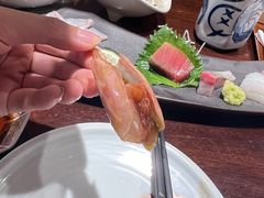 牡丹虾活刺身-加奈日本料理