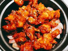 蒜香蜜汁排骨-绿茶餐厅(乐峰广场店)