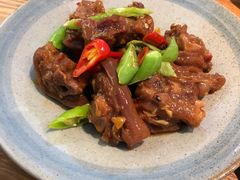 辣炒秘制滷猪蹄-静一餐厅·湖北菜(前门创始店)