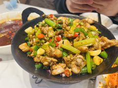特色双椒烤牛蛙-成都美食巫山烤鱼(三里河路店)