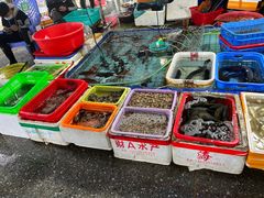 水产区-霞涌市场海鲜摆卖区