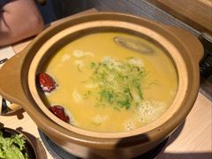 山泉水板栗腰果牛蒡火锅-十二舍·湯物素煮(江泰潤政店)