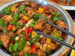 云南野佐料木瓜小炒鸡-白家寨子·山野白族菜(古城总店)