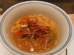 尖椒鳝丝红汤面-南京景枫万豪酒店·万豪中餐厅