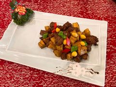 黑椒珍菌牛仔粒-陕西会客厅·宴会厅·唐世佳宴