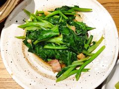 生炒广东菜心-潮粥荟·潮汕砂锅粥(朝阳大悦城店)