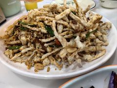 干炸茶树菇-老四川平头酸菜鱼(衙前店)