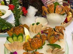 清酒鹅肝拼冰醉毛蟹-好福记饭店(红梅公园店)