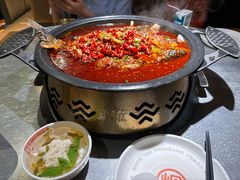 -探鱼·鲜青椒爽麻烤鱼(北京路天河城店)