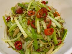 韭黄杏鲍菇-建辉湖南土菜馆(南大街店)