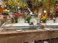 冷盘大虾-南湖名都·景湖轩全日制餐厅·海鲜自助·东南亚风味·临湖而食
