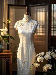 -禾米旗袍妈妈装礼服定制(嘉业国贸店)