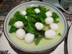 时蔬鱼圆汤-胖鱼头·南京菜·河景餐厅(夫子庙店)