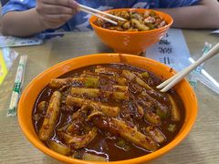 中辣蟹排炒年糕-啊臻味道米粉(六道口店)